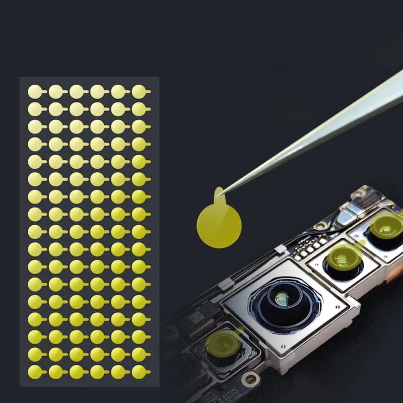 iPhone Camera Lens Protection Stickers — 100 pcs