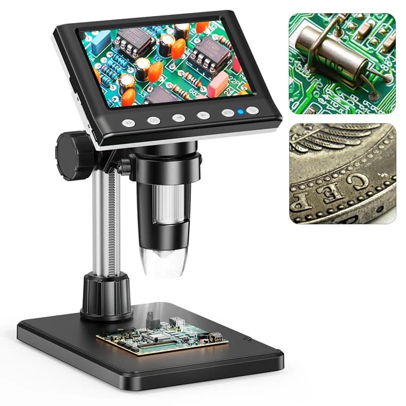 RIEVBCAU DM7 4.3' Digital Microscope
