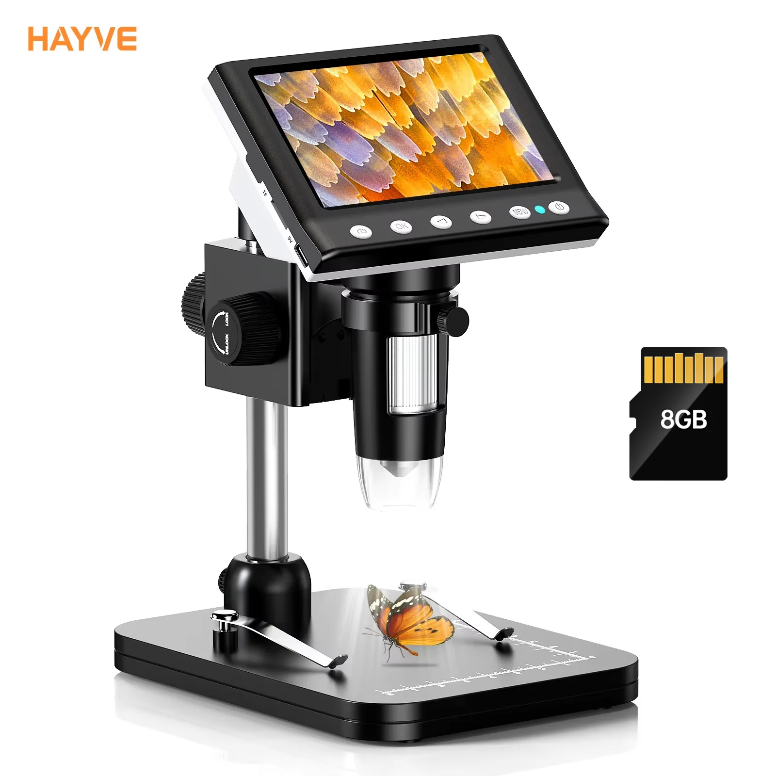 Hayve 4.3' IPS Coin Microscope